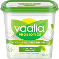 Vaalia Probiotic Yoghurt Natural