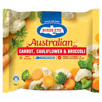 Birds Eye Snap Frozen Carrot, Cauliflower & Broccoli