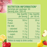 Golden Circle Strawberry Lemonade Cordial