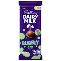 Cadbury Dairy Milk Bubbly Mint