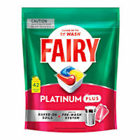 Fairy Platinum Plus Expert All In One Lemon Dishwashing Tablets