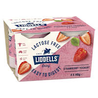 Liddells Yoghurt Lactose Free Strawberry