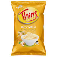 Thins Chips Cheese & Onion