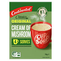 Continental Cup A Soup Classic Cream Of Mushroom
