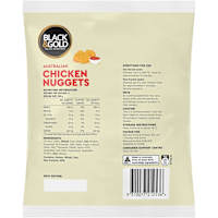 Black & Gold Chicken Nuggets