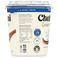 Chobani Greek Yoghurt Natural