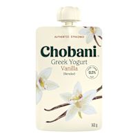 Chobani Greek Yoghurt Vanilla Pouch