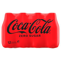 Coca-Cola Zero Sugar Soft Drink Multipack Bottles