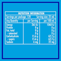 Cottee's Vanilla Flavoured Syrup