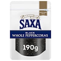 Saxa Black Whole Peppercorns