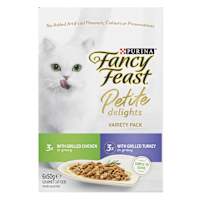 Fancy Feast Petite Delights Grilled Chicken & Grilled Turkey