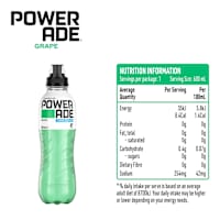 Powerade Zero Sugar Grape