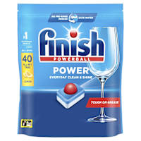 Finish Power Auto Dishwash Tablets Lemon Sparkle