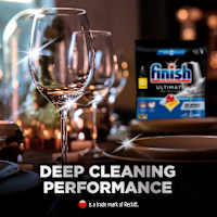 Finish Ultimate Auto Dishwash Tablets Lemon