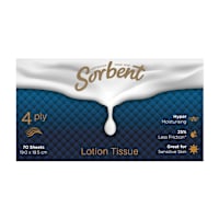 Sorbent Facial Tissues Lotionised