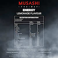 Musashi  Energy Drink Lemonade