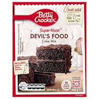 Betty Crocker Cake Mix Devils Food