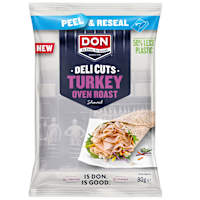 DON Deli Cuts Turkey Oven Roast Shaved