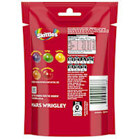 Skittles Giants Fruits Chewy Lollies Snack & Share Bag