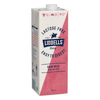 Liddells Lactose Free Long Life Skim Milk