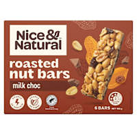 Nice & Natural Roasted Nut Bar Milk Chocolate
