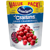 Ocean Spray Craisins Dried Fruit Original