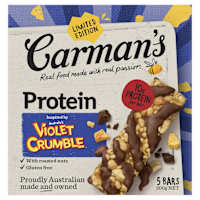 Carman's Protein Bars Violet Crumble