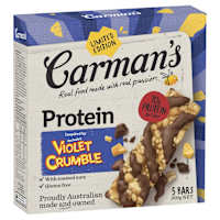 Carman's Protein Bars Violet Crumble