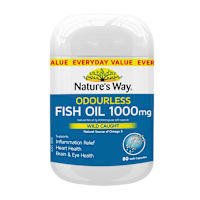 Nature's Way Fish Oil 1000mg Caps