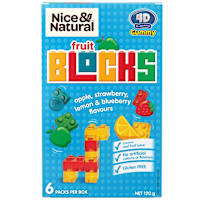 Nice & Natural Fruit Snacks 4D Blocks