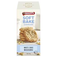 Arnott's Softbake Cookies Biscuits White Choc Macadamia