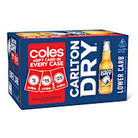 Carlton Dry Bottles