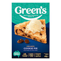 Green's Deluxe Choc Chip Cookie Pie Mix