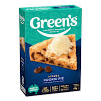 Green's Deluxe Choc Chip Cookie Pie Mix