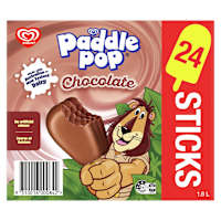 Paddle Pop Frozen Dessert Chocolate
