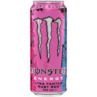Monster Energy Ruby Red Cans