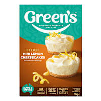 Green's Deluxe Mini Lemon Cheesecakes