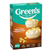Green's Deluxe Mini Lemon Cheesecakes