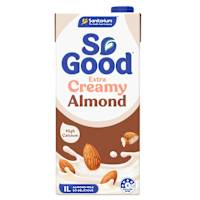 So Good Dairy Substitute Almond Milk Extra Creamy