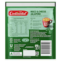 Continental Cup A Pasta Macc & Cheese Jalapeno