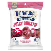 The Natural Confect Co. Juicy Burst Strawberry Raspberry 
