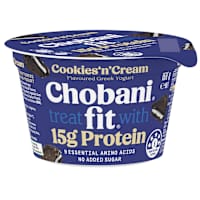 Chobani Fit High Protein Greek Yogurt Cookies & Cream