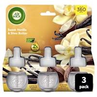Air Wick Essential Oil Air Freshener Refill Sweet Vanilla & Shea Butter 