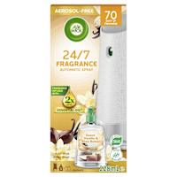 Air Wick Automatic Spray Essential Oil Air Freshener Starter Kit Sweet Vanilla & Shea Butter