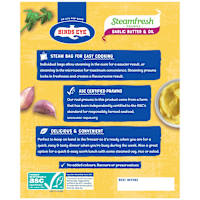 Birds Eye Steamfresh Prawns Garlic Butter & Olive Oil 