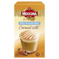 Moccona Sugar Free Caramel Latte Sachets