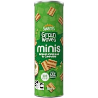 Sunbites Grain Waves Wheat Snacks Sour Cream And Chive