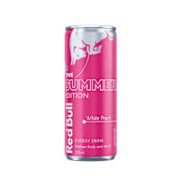 Red Bull Energy Drink Summer White Peach Can