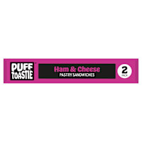 Borg's Puff Toastie Ham & Cheese