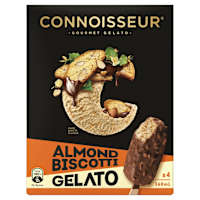 Connoisseur Almond Biscotti Gelato Sticks